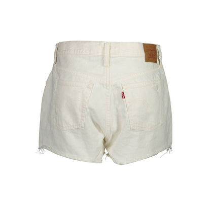 Levi's White Cotton Women's Jean 1728,67403481248,Clothing,Denim - Shorts - Clothing,Levi's,New with tags,Shorts - Clothing,W24,W25,W26,W27,W29,W31,White,Women