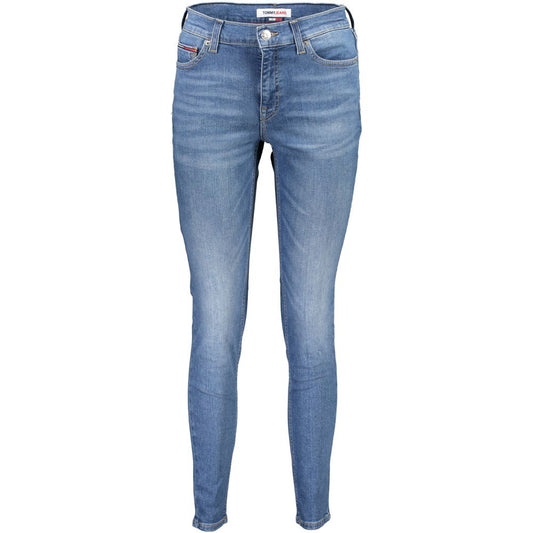 Tommy Hilfiger Azzurro Cotton Women Jeans