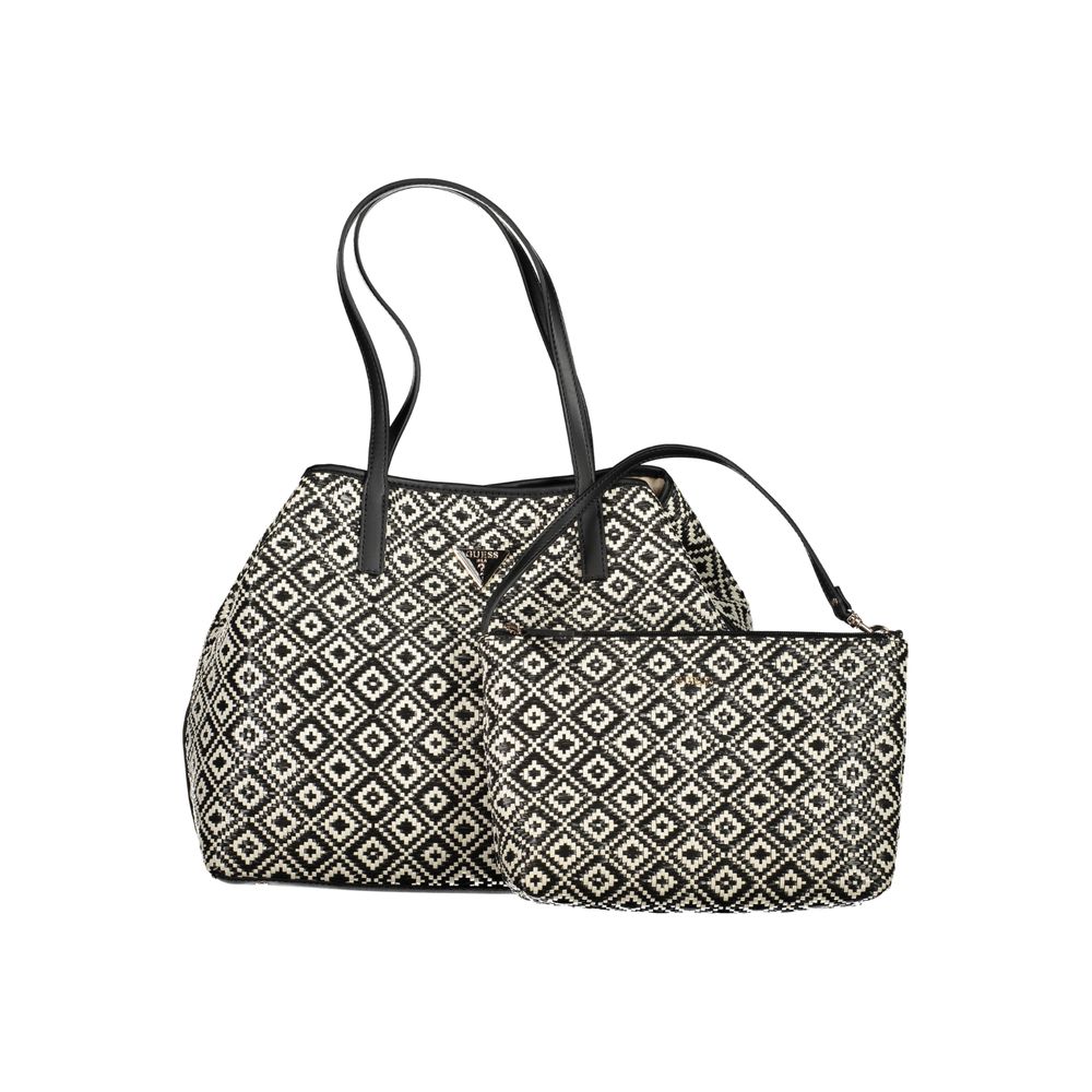 Guess Jeans Black Polyurethane Women Handbag