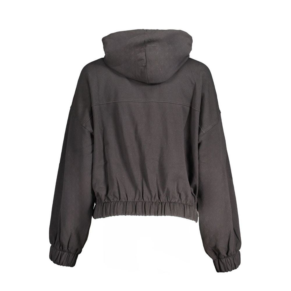 Tommy Hilfiger Black Cotton Sweatshirt Tommy Hilfiger