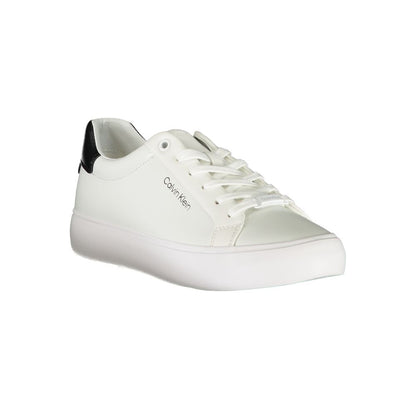 Calvin Klein Bianco Leather Women Sneaker