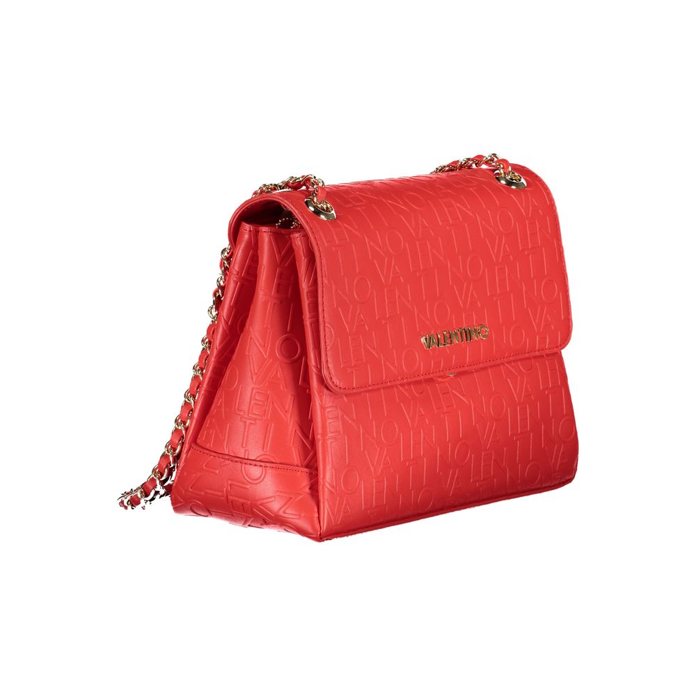 Mario Valentino Rosso Polyurethane Women Handbag