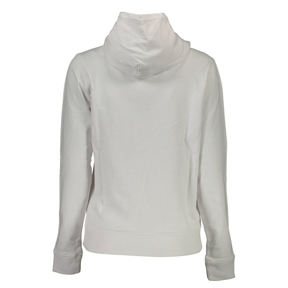 Tommy Hilfiger Bianco Cotton Women Hoodie