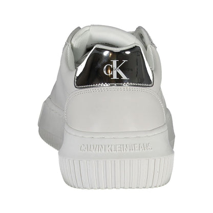 Calvin Klein Bianco Leather Women Sneaker