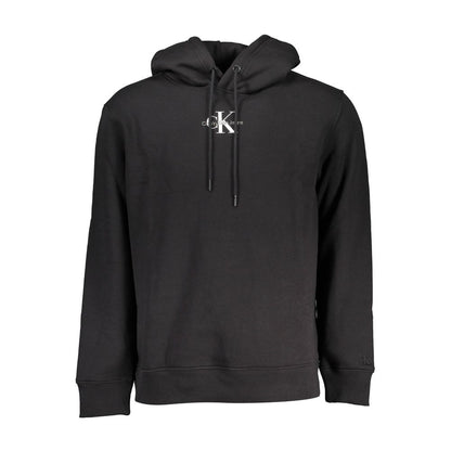 Calvin Klein Black Cotton Sweatshirt Calvin Klein