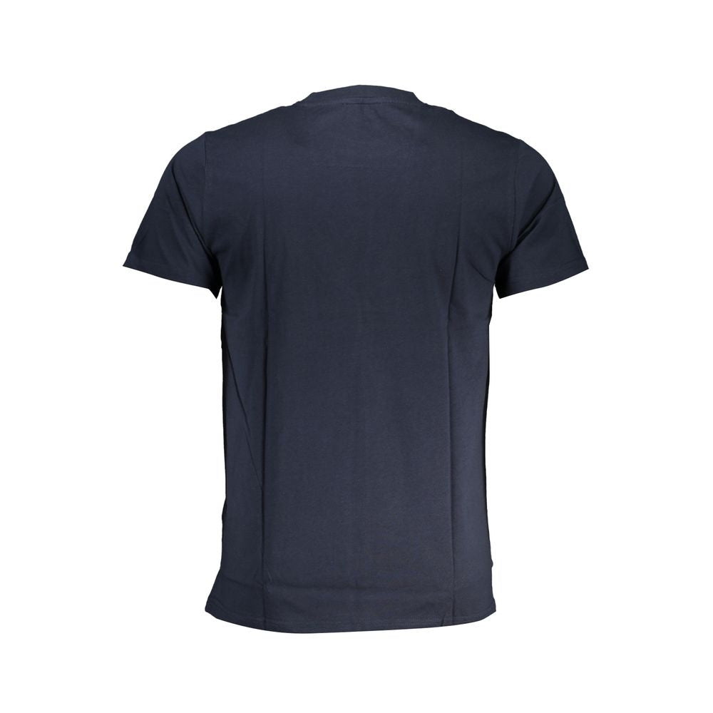 Cavalli Class Blu Cotton Men T-Shirt