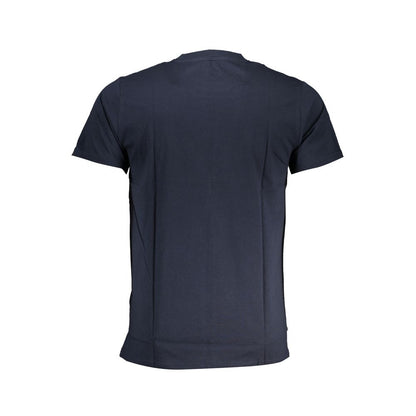 Cavalli Class Blu Cotton Men T-Shirt
