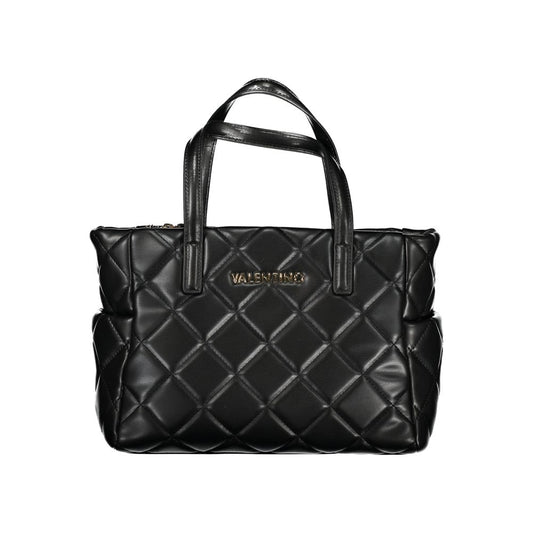 Mario Valentino Black Polyethylene Women Handbag