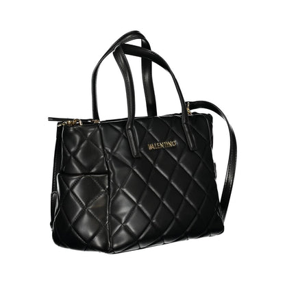 Mario Valentino Black Polyurethane Women's Bag