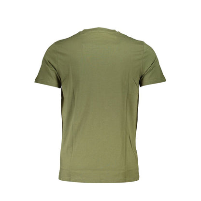 Cavalli Class Verde Cotton Men T-Shirt
