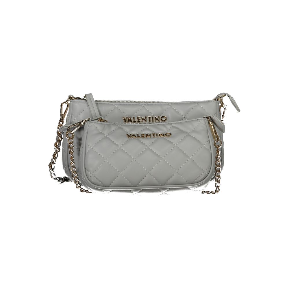 Mario Valentino Gray Polyethylene Handbag Mario Valentino