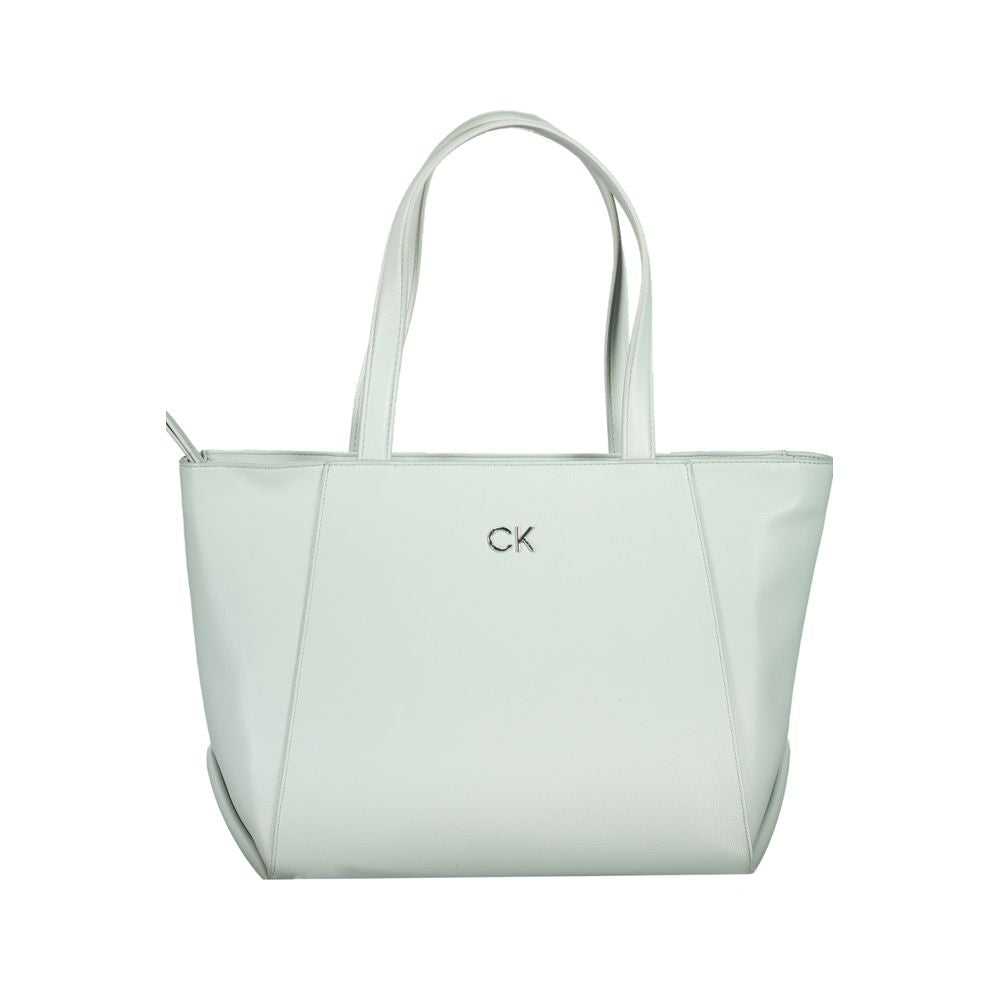 Calvin Klein Blue Polyethylene Handbag Calvin Klein