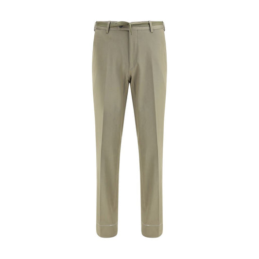 Brioni Bicolor Cotton Chino Pants