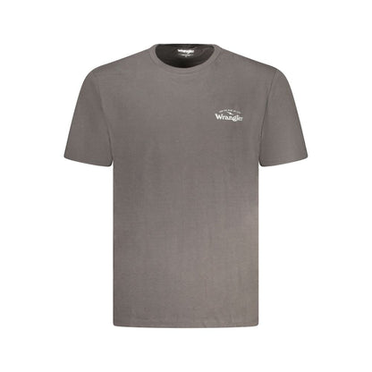 Wrangler Black Cotton Men's T-Shirt