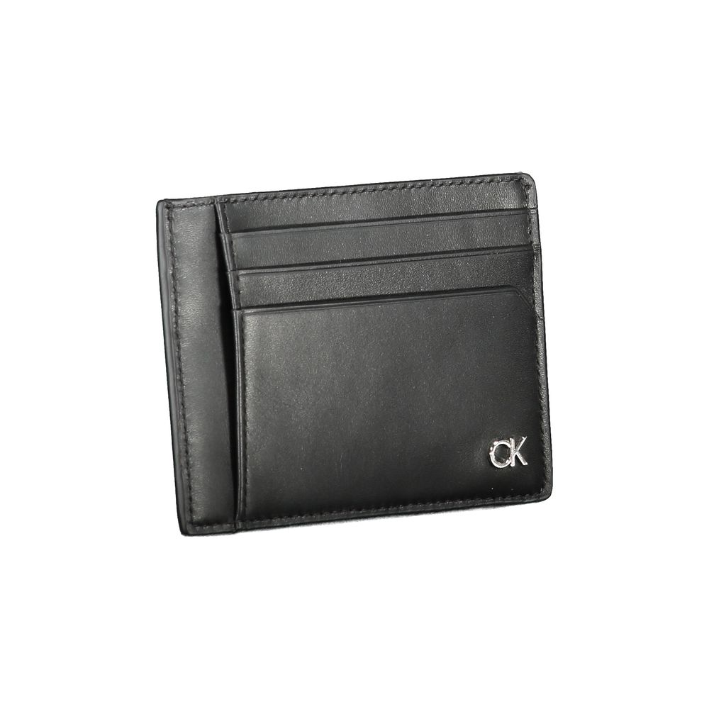 Calvin Klein Nero Leather Men Wallet