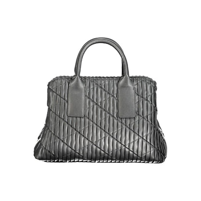 Mario Valentino Black Polyethylene Handbag Mario Valentino