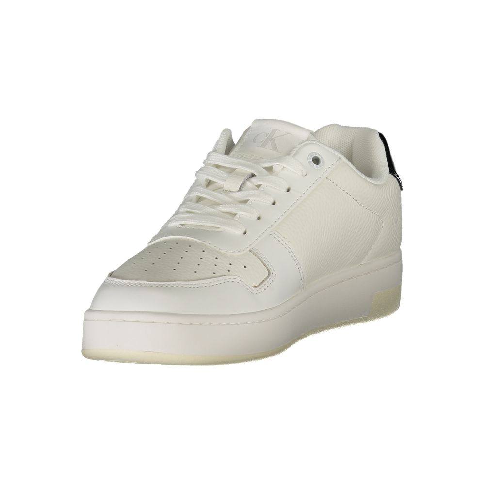 Calvin Klein Bianco Polyurethane Women Sneaker