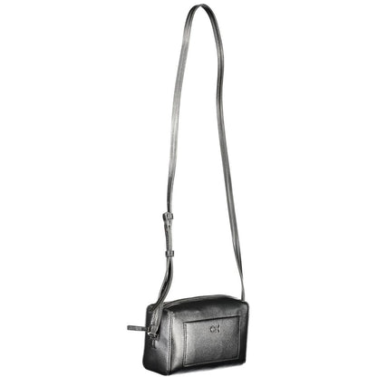 Calvin Klein Nero Poliuretano Donna Shoulder Bag