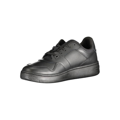 Tommy Hilfiger Black Polyester Athletic Sneakers Tommy Hilfiger