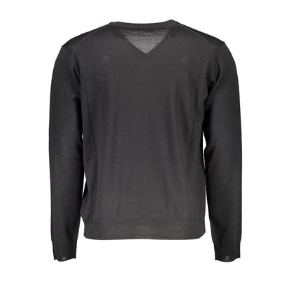 Romeo Gigli Black Lana Men Sweater
