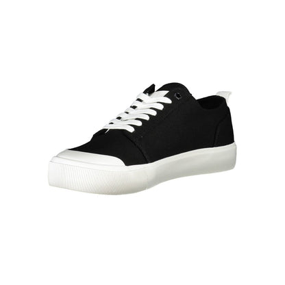 Calvin Klein Nero Cotton Men Sneaker