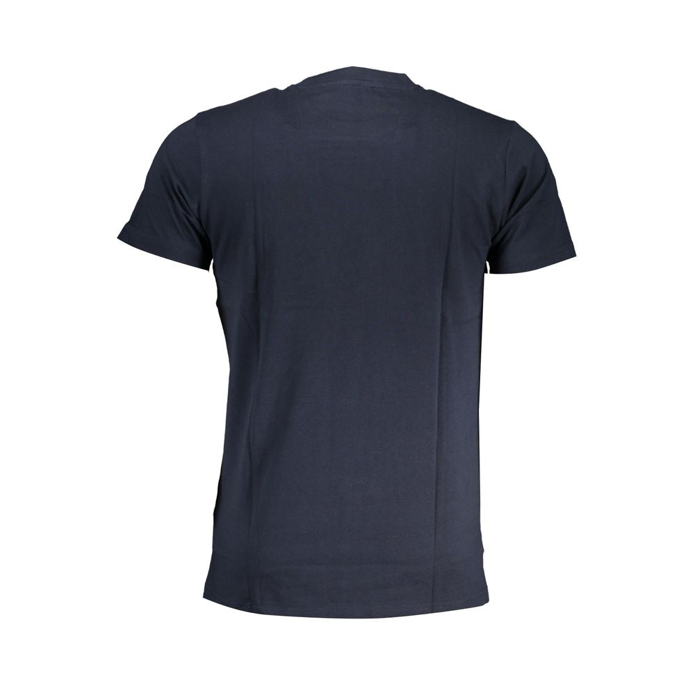 Cavalli Class Blu Cotton Men T-Shirt