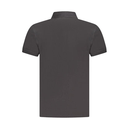 Timberland Black Cotton Men's Polo Shirt