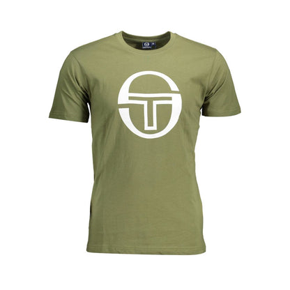 Sergio Tacchini Verde Cotton Men's T-Shirt