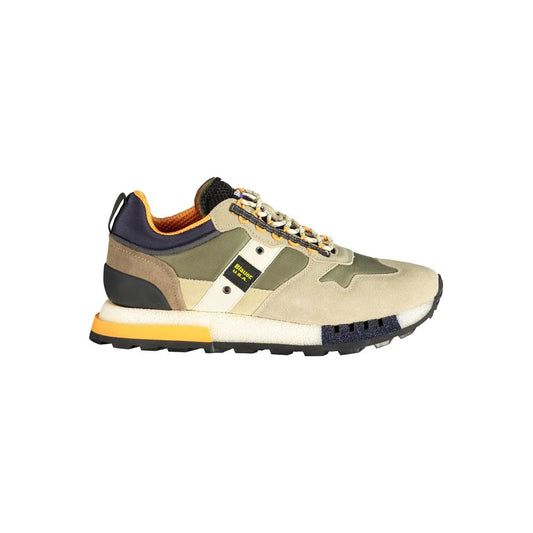 Blauer Verde Polyurethane Men Sneaker