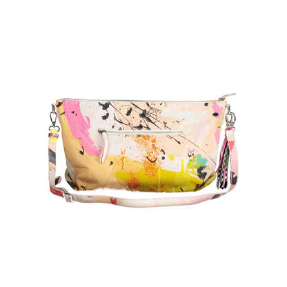 Desigual Bianco Polyester Woman Shoulder Bag