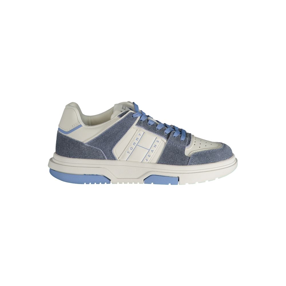 Tommy Hilfiger Blue Polyester Athletic Sneakers