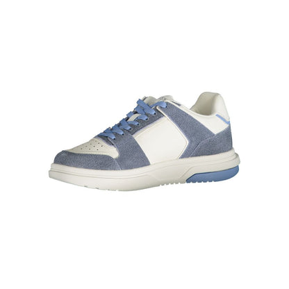 Tommy Hilfiger Blue Polyester Athletic Sneakers
