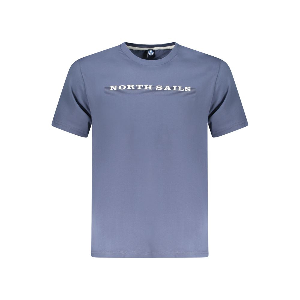 North Sails Blue Cotton Men's T-Shirt