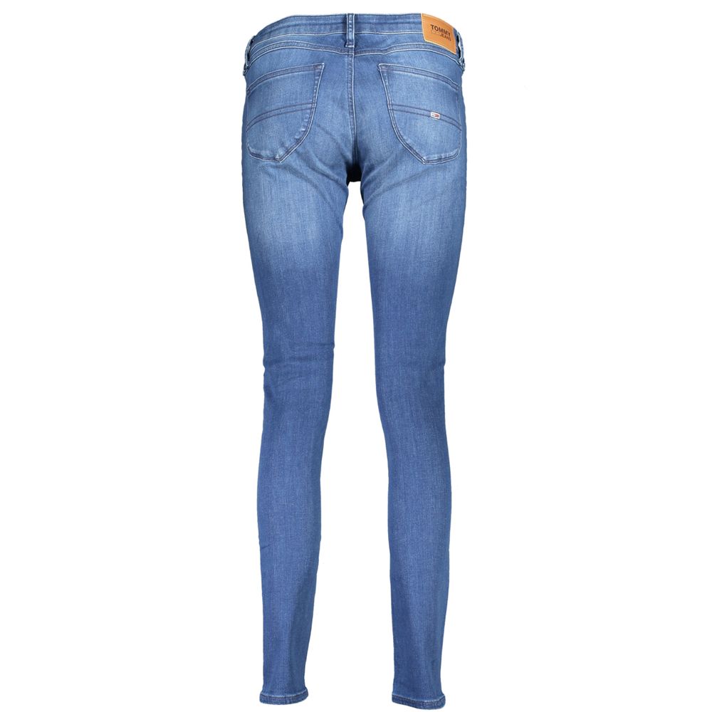 Tommy Hilfiger Blue Cotton Skinny Jeans