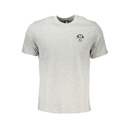 North Sails Grigio Cotton Men's T-Shirt