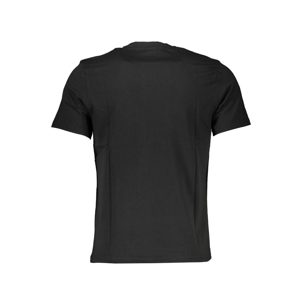 North Sails Black Cotton Men's T-Shirt
