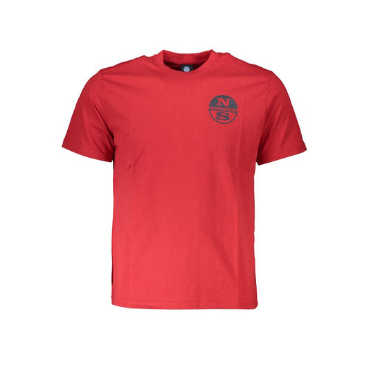 North Sails Rosso Cotton Men T-Shirt