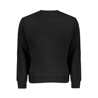 North Sails Black Cotton Sweatshirt North Sails