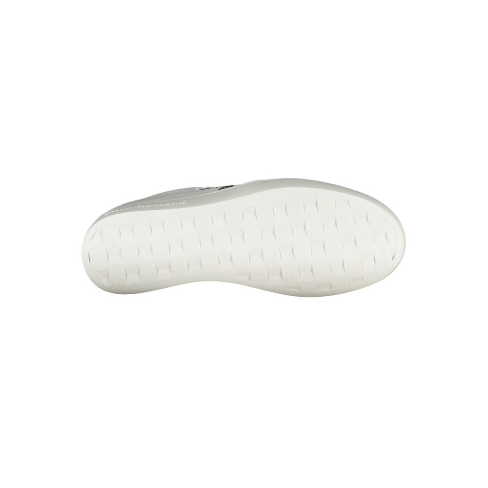 Calvin Klein White Polyester Athletic Sneakers