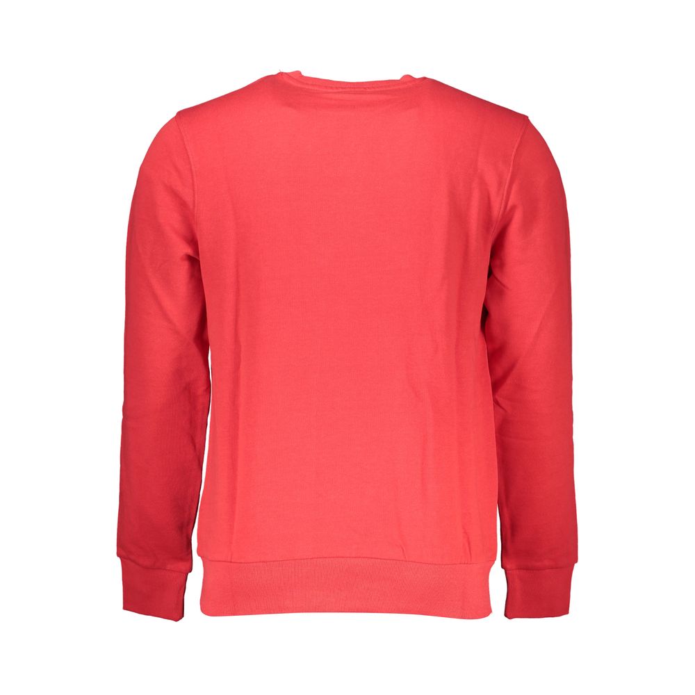 North Sails Red Cotton Men Sweater