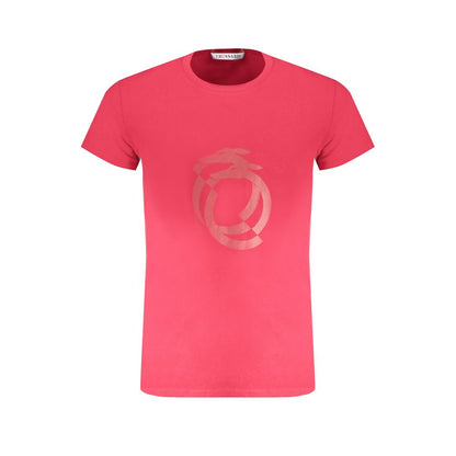 Trussardi Rosso Cotton Men T-Shirt