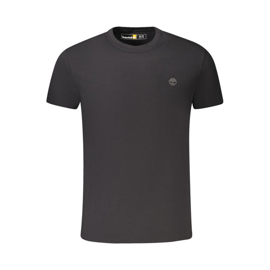 Timberland Black Cotton Men's T-Shirt