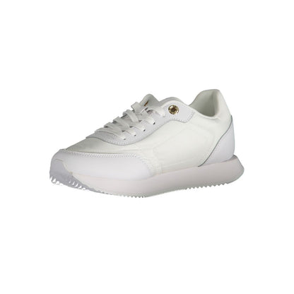 Tommy Hilfiger White Polyester Athletic Sneakers Tommy Hilfiger