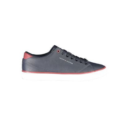 Tommy Hilfiger Blue Polyester Athletic Sneakers