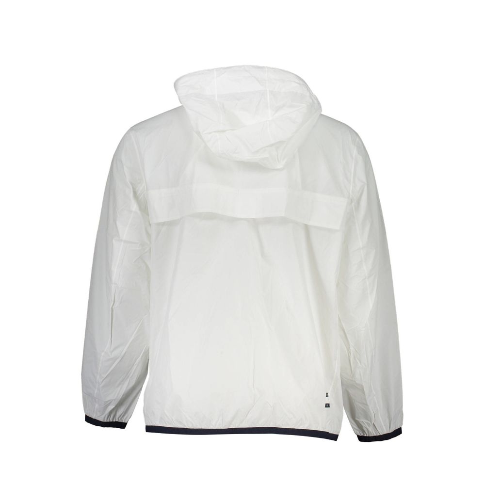 Tommy Hilfiger White Recycled Nylon Men Jacket