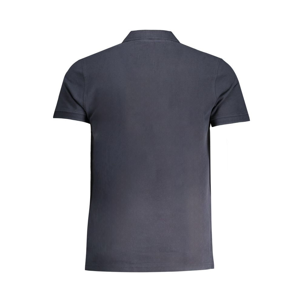 Cavalli Class Blu Cotton Men Polo 1728,67403481248,Blue,Cavalli Class,Clothing,L,M,Men,New with tags,Polo Shirts - T-Shirts - Clothing,T-Shirts - Clothing,XL,XXL