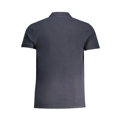 Cavalli Class Blu Cotton Men Polo 1728,67403481248,Blue,Cavalli Class,Clothing,L,M,Men,New with tags,Polo Shirts - T-Shirts - Clothing,T-Shirts - Clothing,XL,XXL