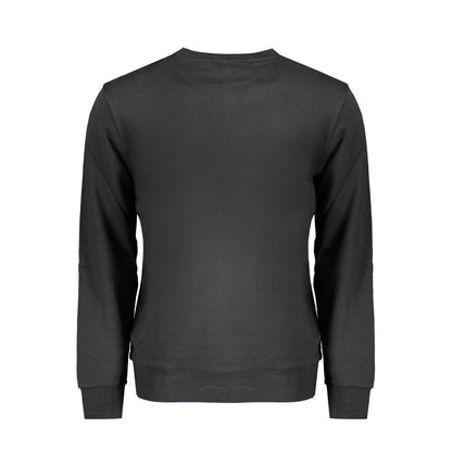 North Sails Black Cotton Sweatshirt North Sails
