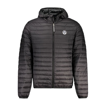 North Sails Black Polyamide Full-Length Jacket
