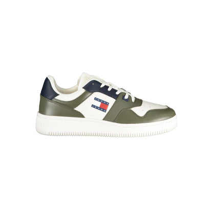 Tommy Hilfiger Green Polyester Athletic Sneakers